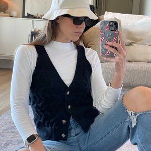 ZARA knit vest